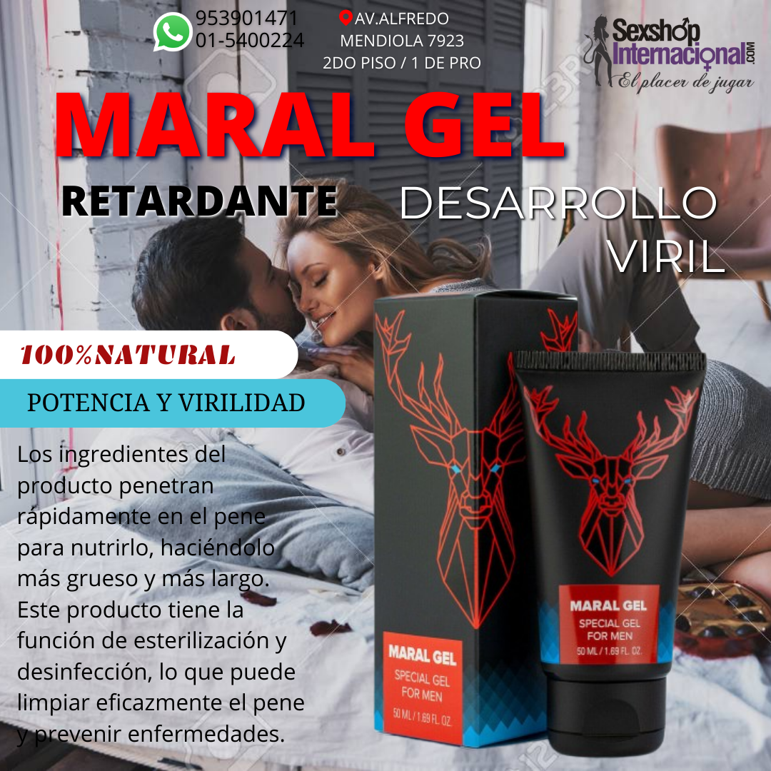 MARAL GEL DESARROLLO SEXSHOP LOS OLIVOS